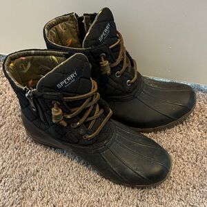 Sperry Black Duck Boots